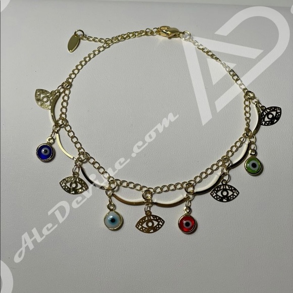 Mal De Ojo Bracelet (gold plated) - Picture 1 of 10